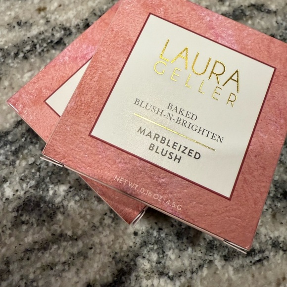 2 NWT Laura Geller Baked Blush-Brighten in Everlasting Rose. - Picture 10 of 13